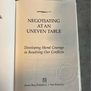 Negotiating at an Uneven Table